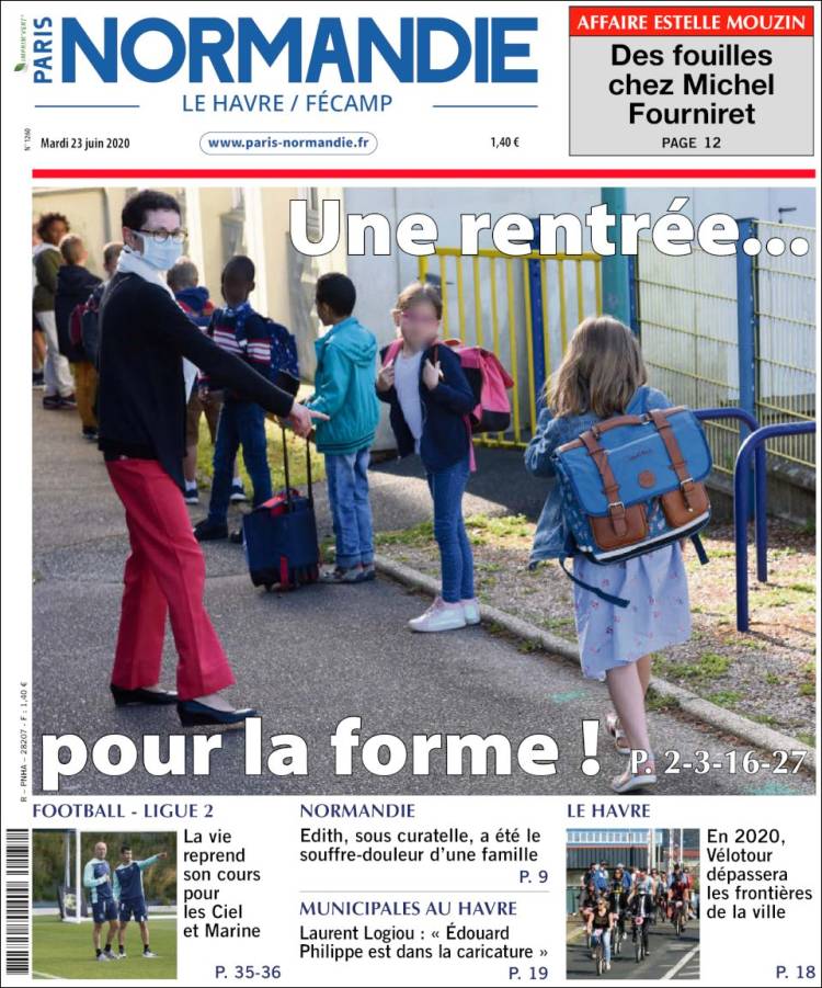 Portada de Le Havre Libre (Francia)