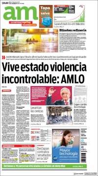 Portada de Al Día A.M. (México)