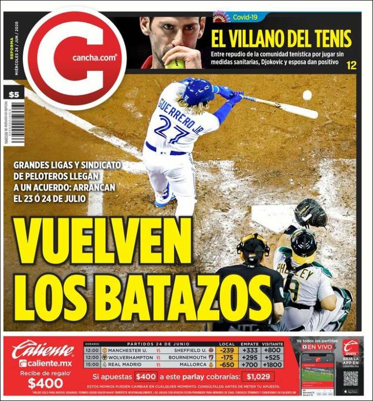 Portada de Cancha (M&eacute;xico)