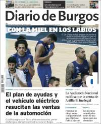 Portada de Diario de Burgos (España)