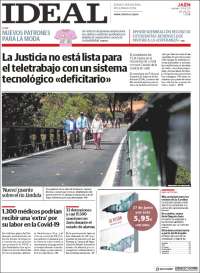 Portada de El Ideal de Jaén (España)