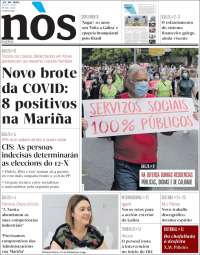 Portada de Nòs Diario (España)