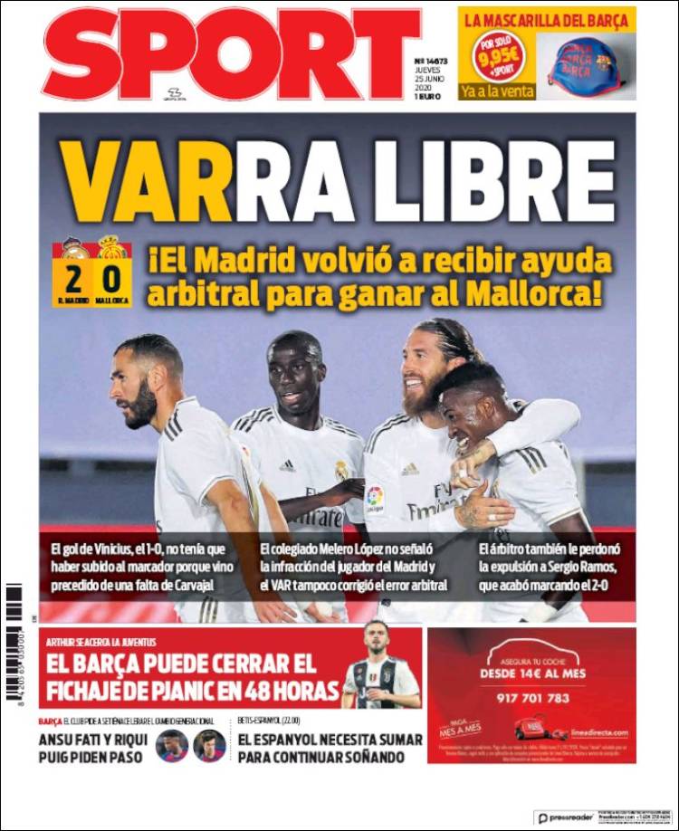 Portada de Sport (Spain)