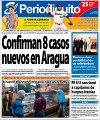 Portada de Periodiquito de Aragua (Venezuela)