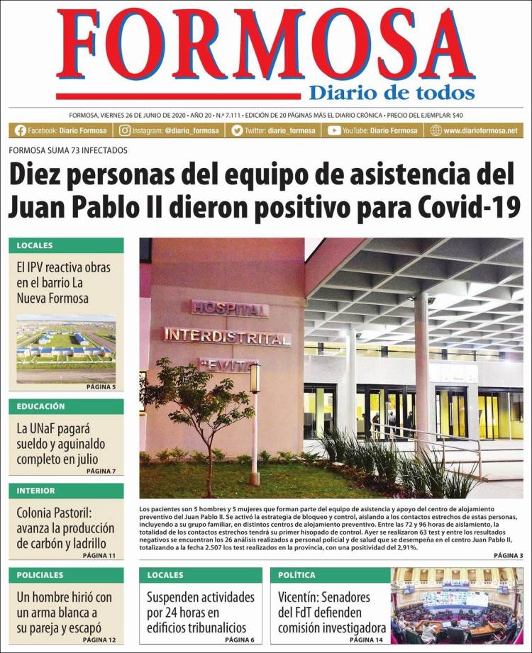 Portada de Formosa (Argentina)