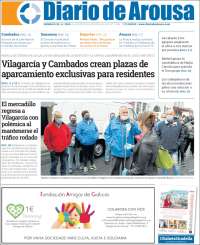 Portada de Diario de Arousa (España)