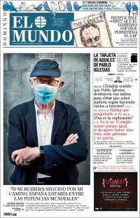 Portada de El Mundo (España)