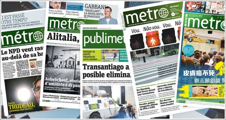 Portada de Publimetro (Chile)