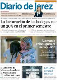 Portada de Diario de Jerez (España)