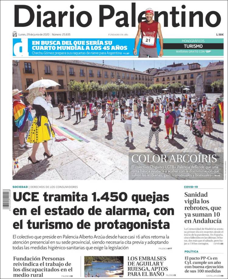 Portada de Diario Palentino (España)