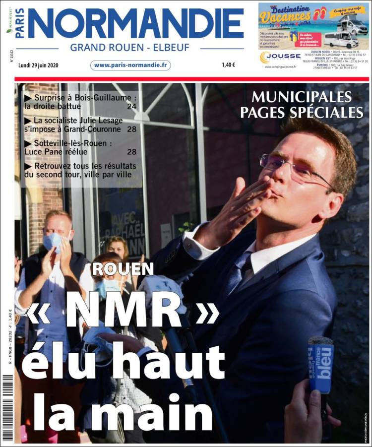 Portada de Paris Normandie (France)