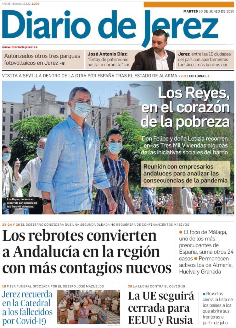 Portada de Diario de Jerez (España)