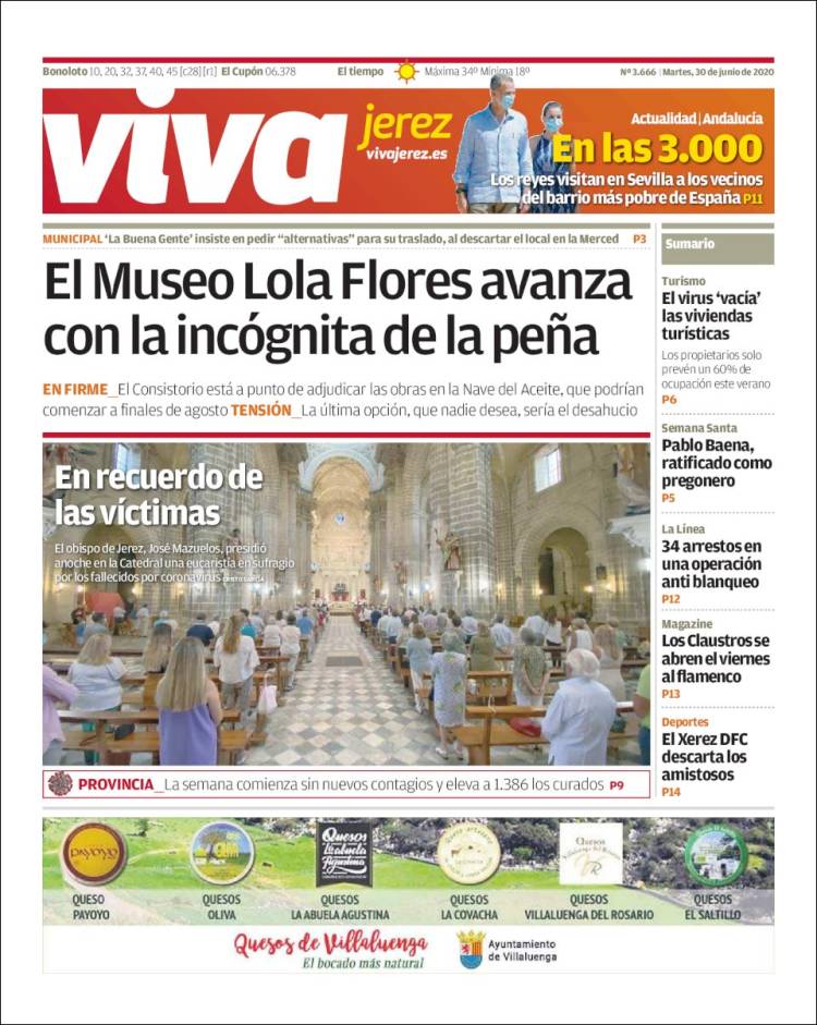 Portada de Viva Jerez (España)