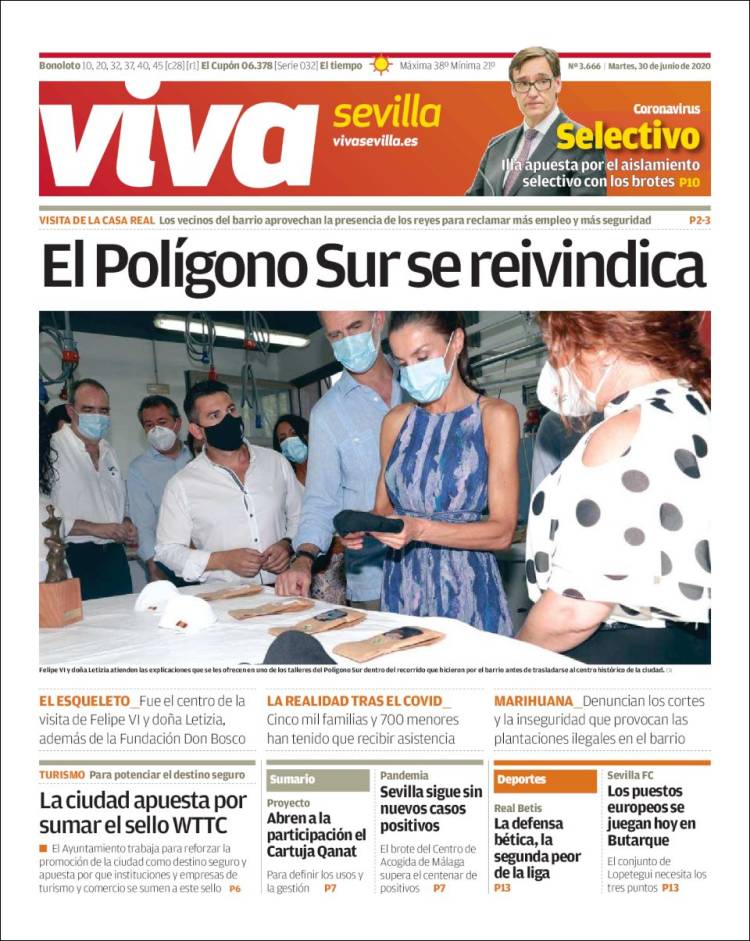 Portada de Viva Sevilla (España)