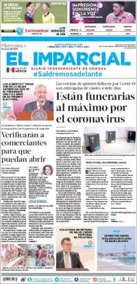 Portada de El Imparcial (México)