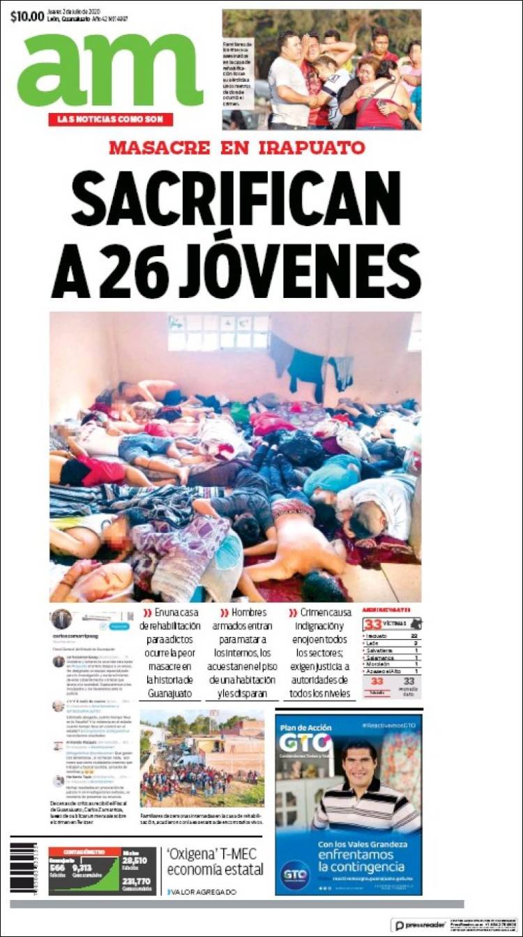 Portada de Al Día A.M. (Mexique)