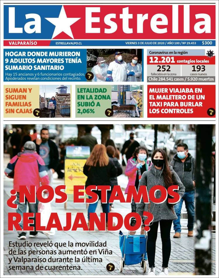 Portada de Estrella de Valparaiso (Chile)
