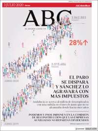 Portada de ABC - Sevilla (España)