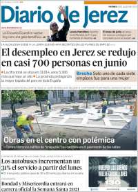 Portada de Diario de Jerez (España)