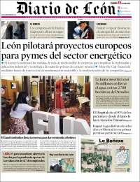 Portada de Diario de León (España)