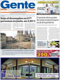 Portada de Gente en Burgos (España)