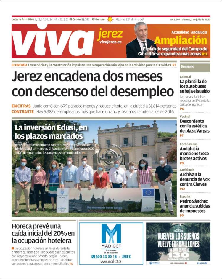 Portada de Información - Jerez (Spain)