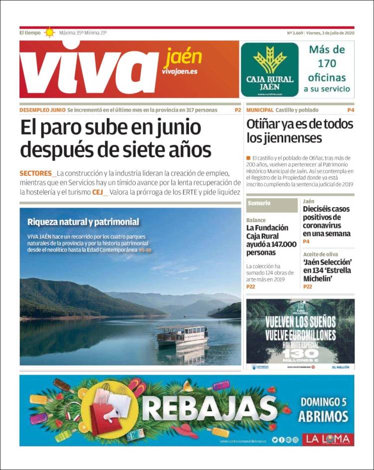 Portada de Viva Jaén (España)