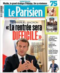 Portada de Le Parisien (Francia)