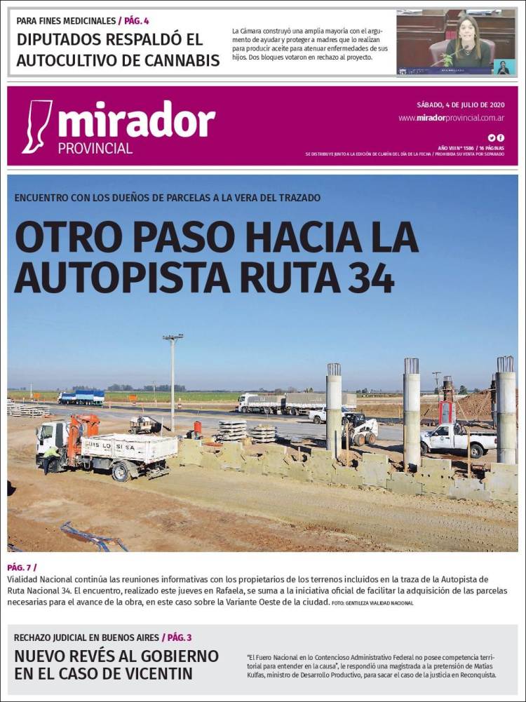 Portada de Mirador Provincial (Argentina)