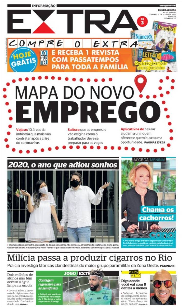 Portada de Extra (Brasil)