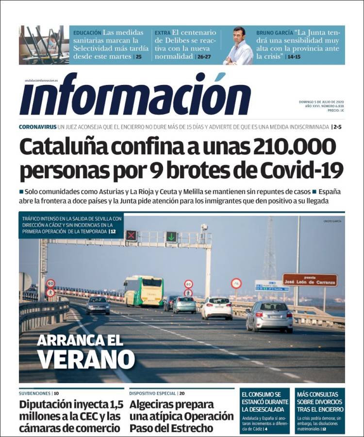 Portada de Información - Jerez (Spain)