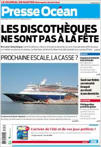 Portada de Presse Ocean (Francia)
