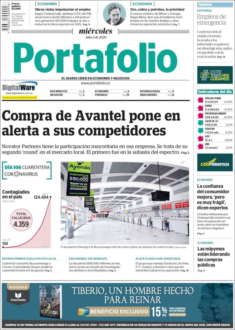 Portada de Portafolio (Colombia)