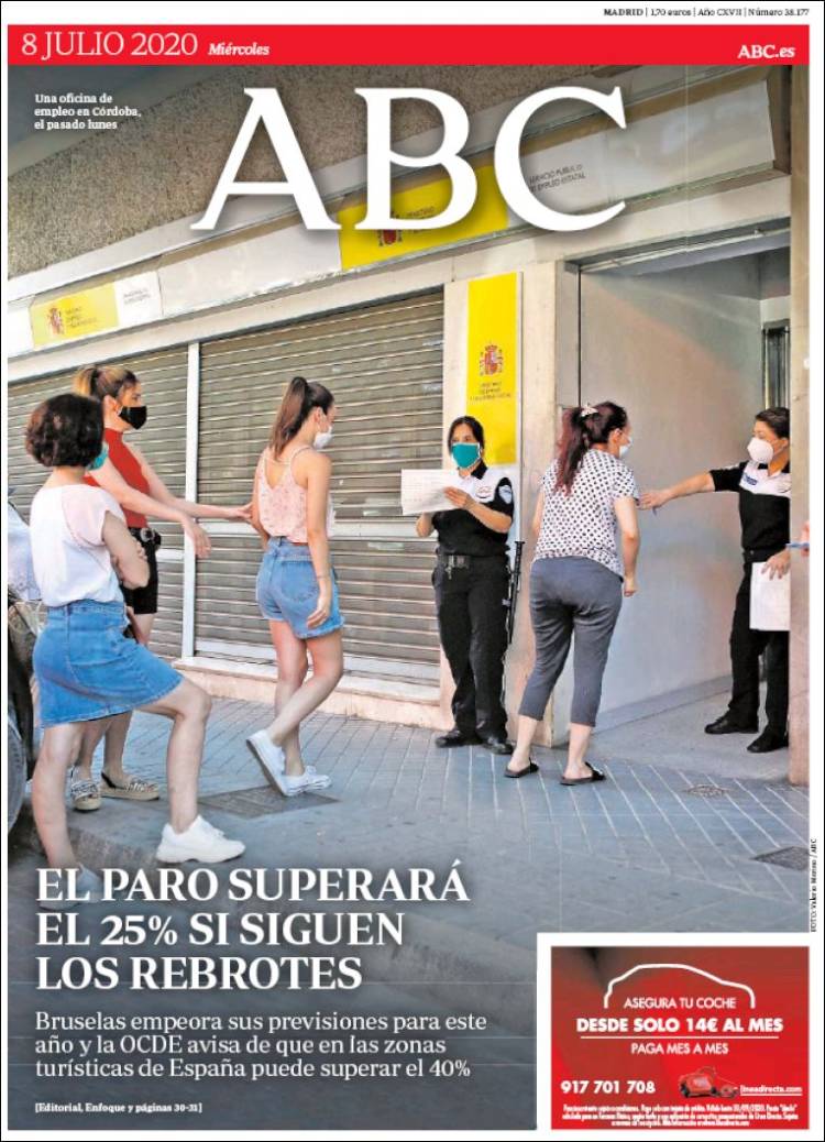 Portada de ABC (Espa&ntilde;a)