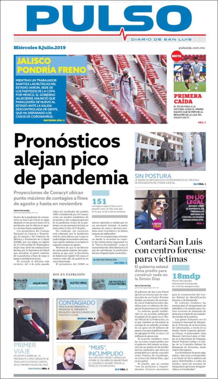 Portada de Pulso (México)
