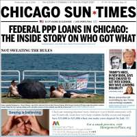 Portada de Chicago Sun-Times (USA)