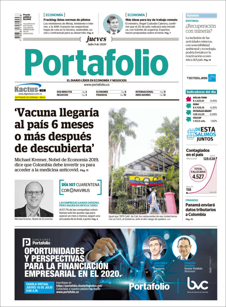 Portada de Portafolio (Colombia)