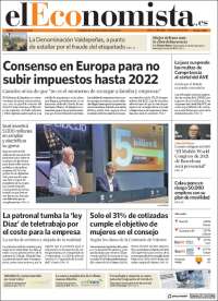 Portada de El Economista (Espa&ntilde;a)