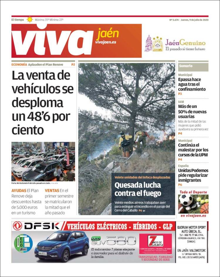 Portada de Viva Jaén (España)