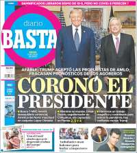 Portada de Diario Basta (M&eacute;xico)