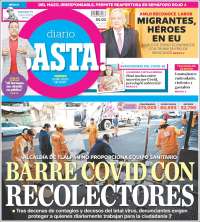 Portada de Diario Basta (México)