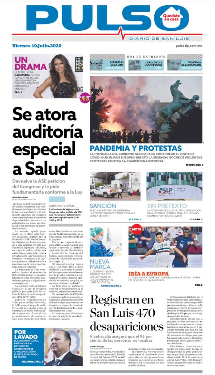 Portada de Pulso (México)