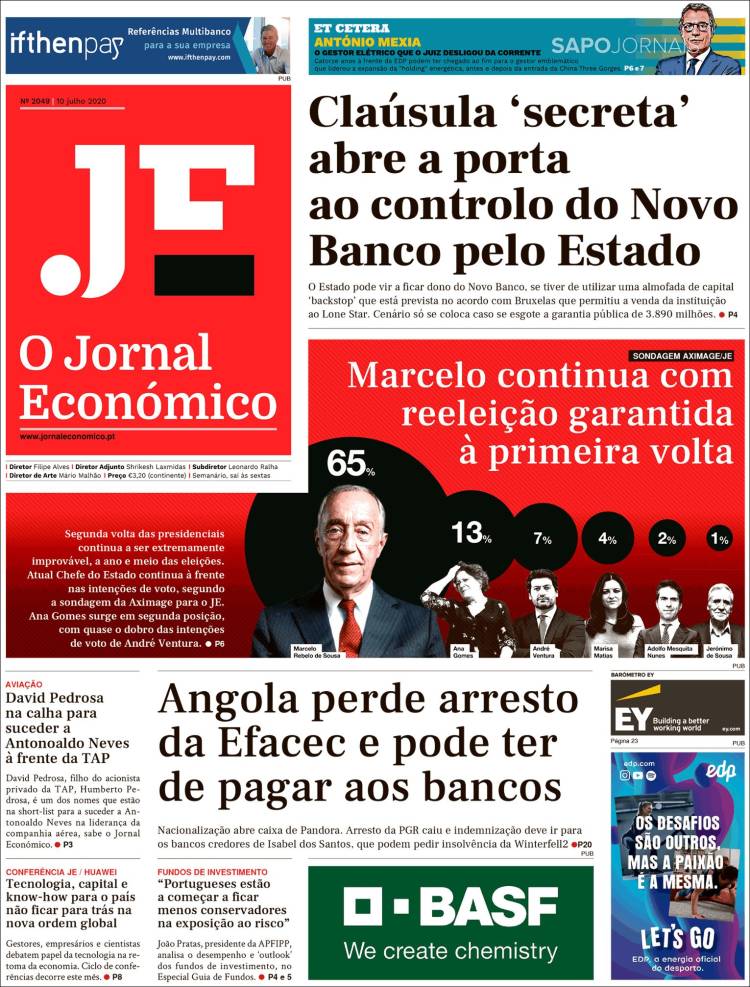 Portada de Oje (Portugal)