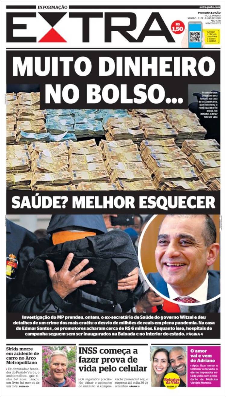 Portada de Extra (Brasil)