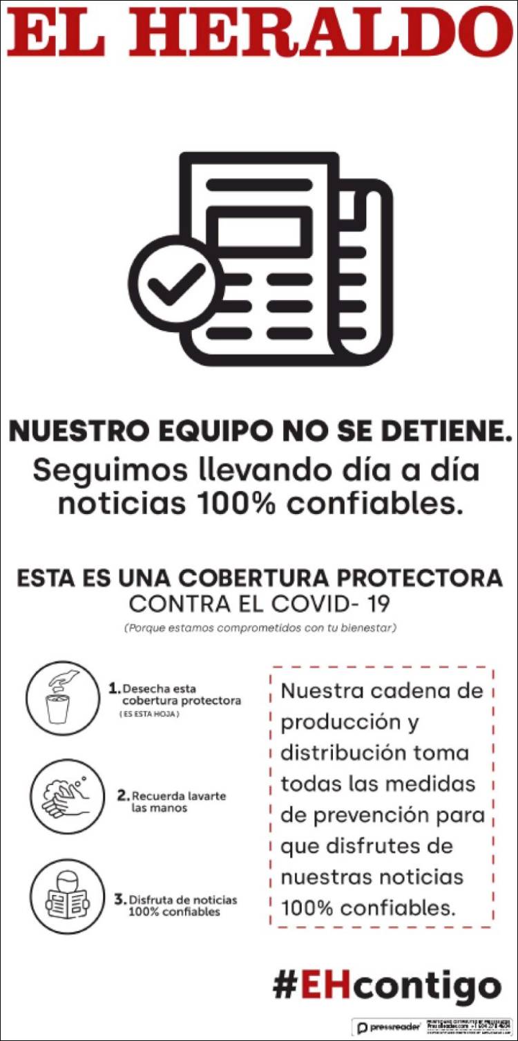 Portada de El Heraldo (Colombia)