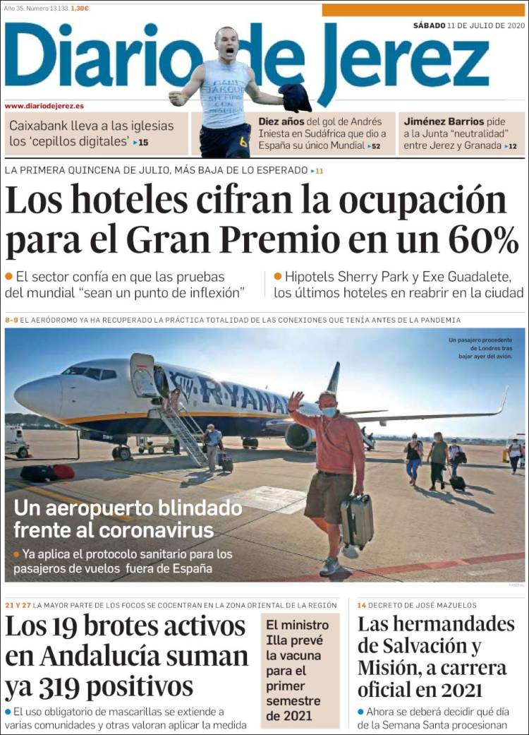 Portada de Diario de Jerez (Espa&ntilde;a)