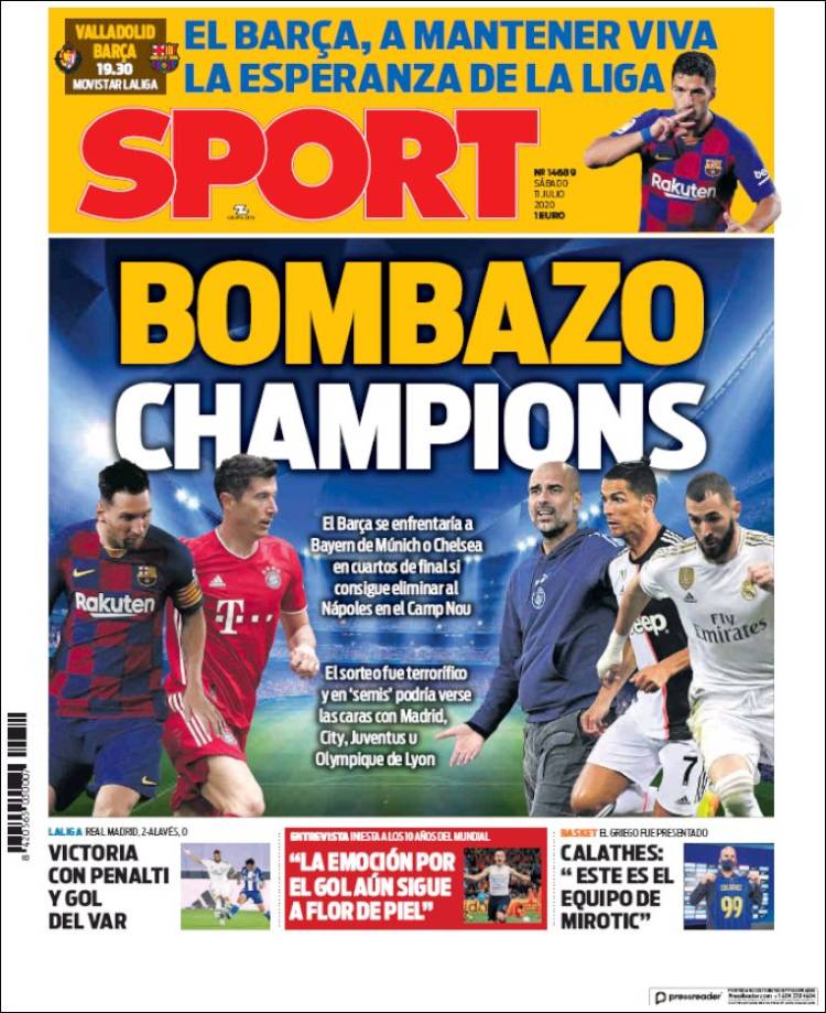 Portada de Sport (Espa&ntilde;a)