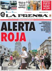 Portada de La Prensa (México)