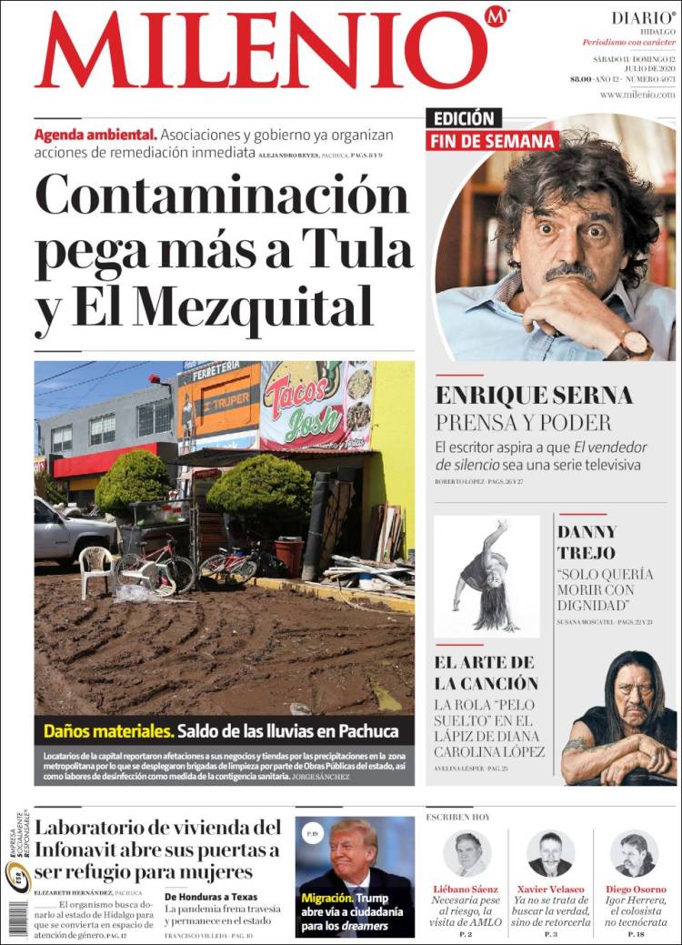 Portada de Milenio de Hidalgo (México)