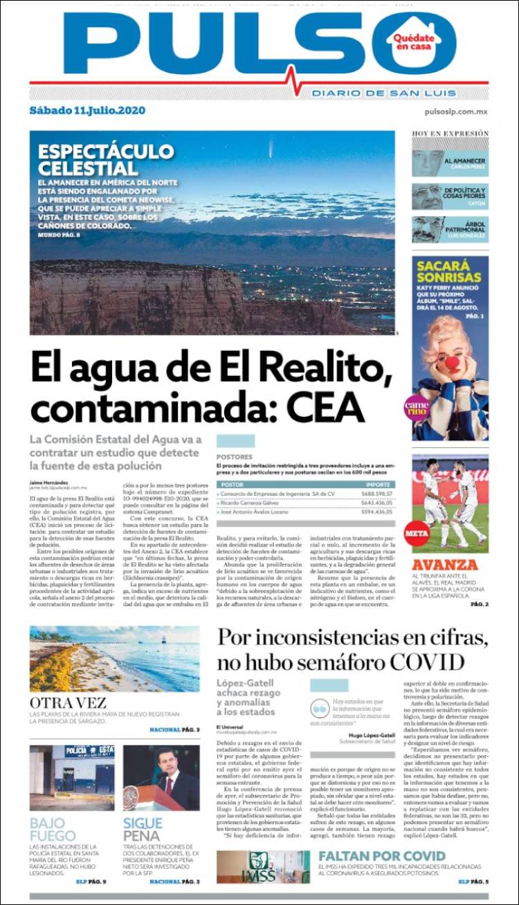 Portada de Pulso (México)